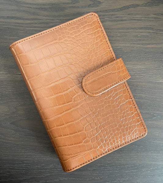 Budget Binder A6 Croco | Bruin