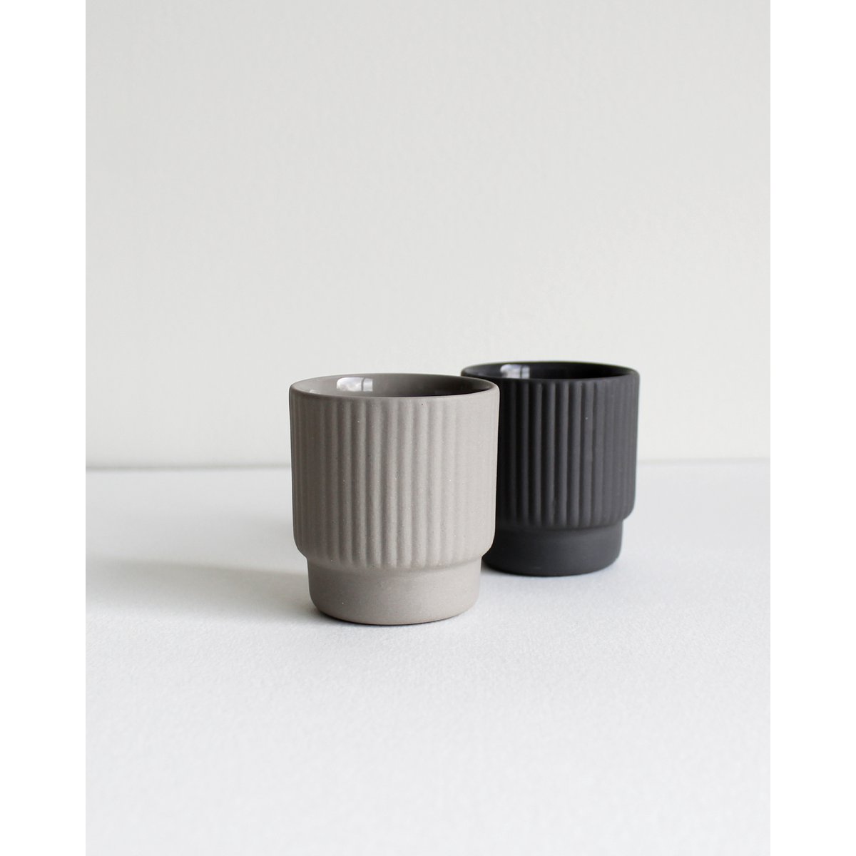 Espressokop 60 ml | donkergrijs