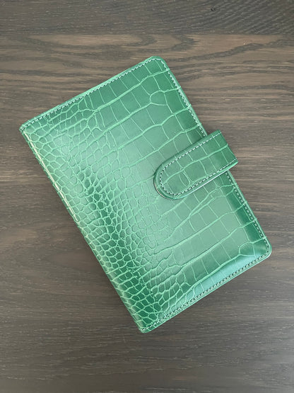 Budget Binder A6 Croco | Groen