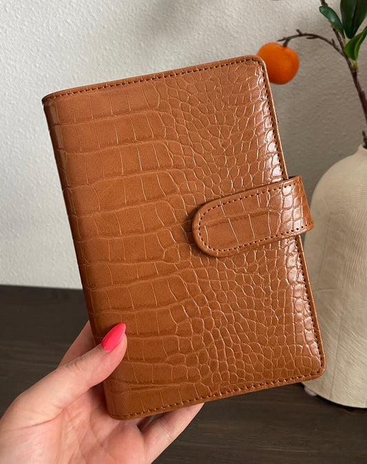 Budget Binder A6 Croco | Bruin