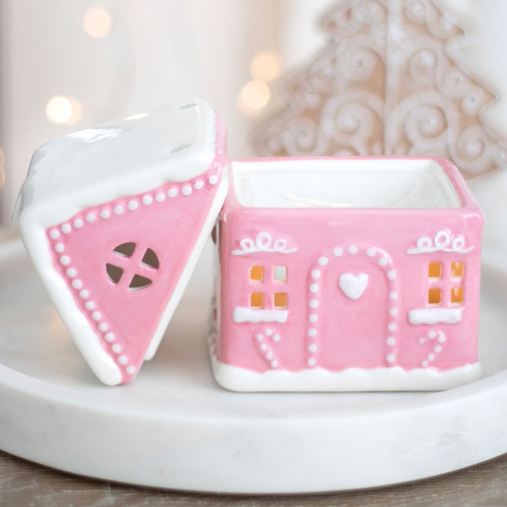 Geurbrander | Gingerbread House | Roze