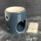 Geurbrander Night nacht donkerblauw blauw Wax brander Waxsmelter Oliebrander Olie brander  waxbrander Snapbar waxmelts wax melts wax melt waxmelt Miniblok