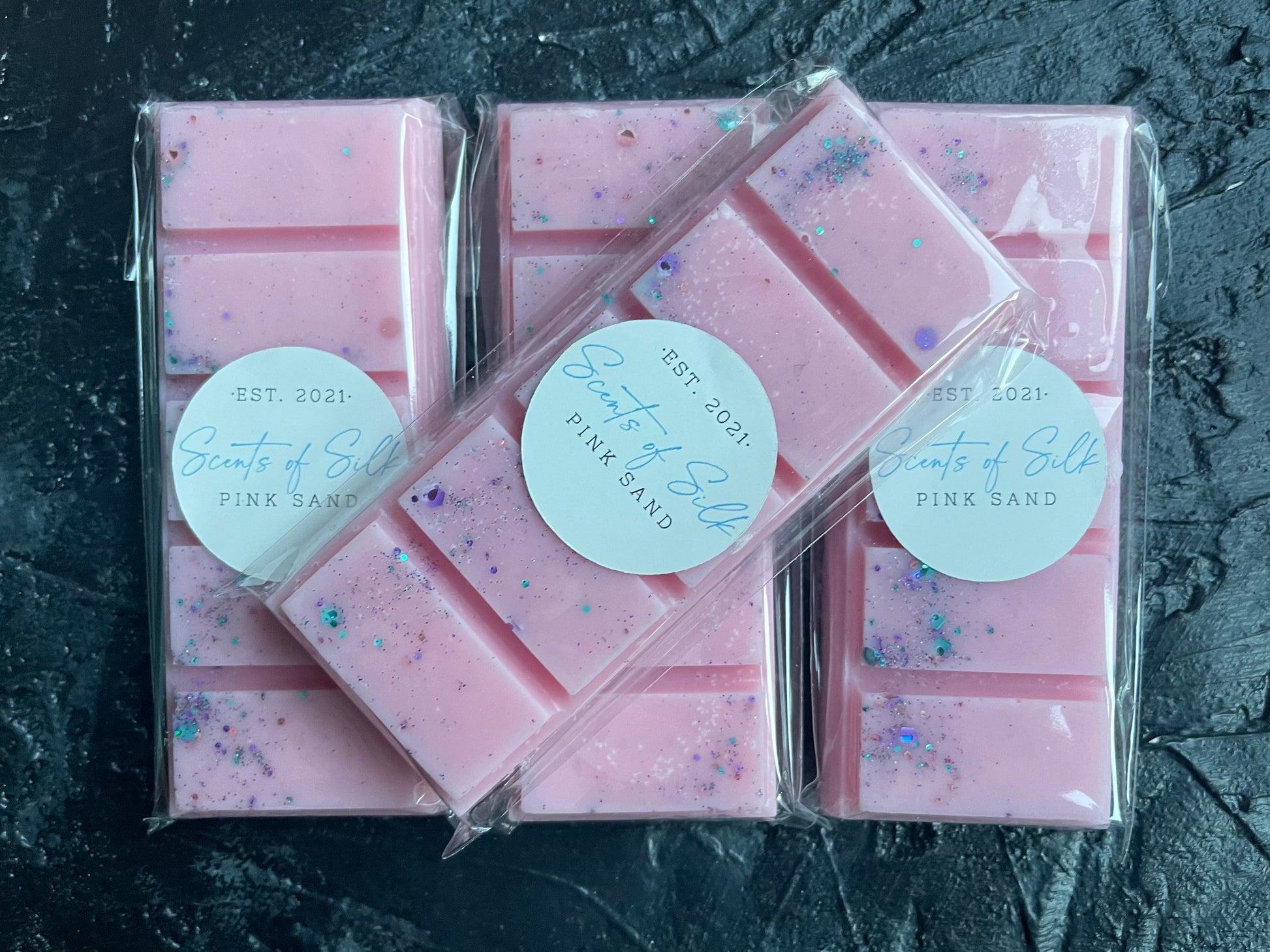 Pink Sand Snapbar waxmelts wax melts wax melt waxmelt Miniblok