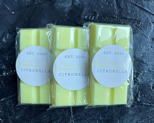 Citronella snapbar waxmelts wax melts wax melt waxmelt