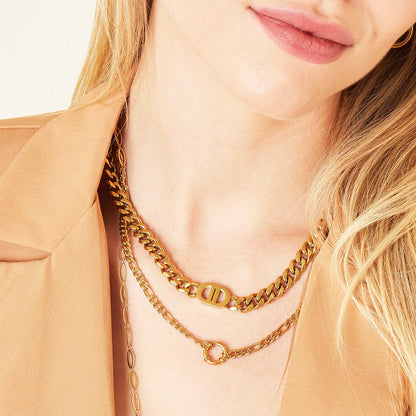 Ketting 'Good Life' goud