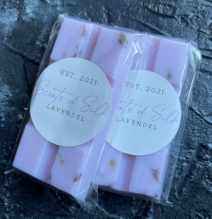 Lavendel Snapbar waxmelts wax melts wax melt waxmelt Miniblok