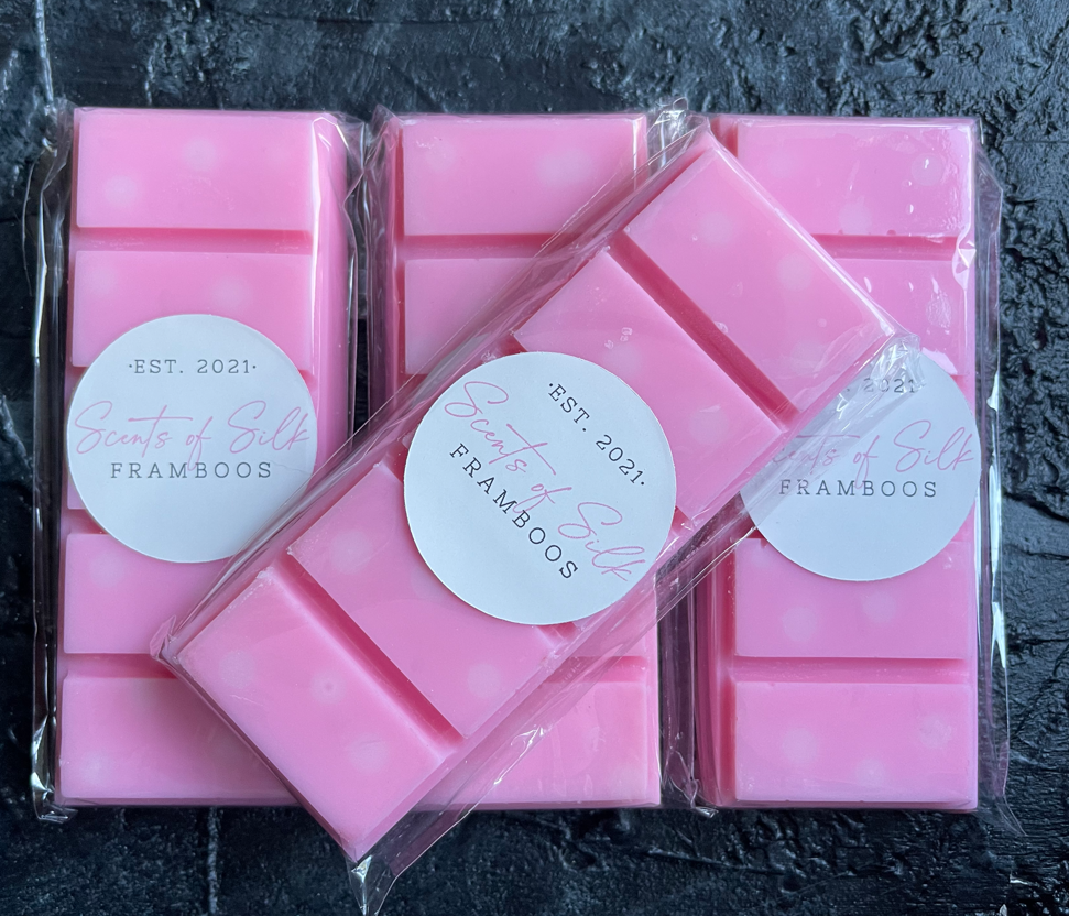 Framboos Snapbar waxmelts wax melts wax melt waxmelt Miniblok