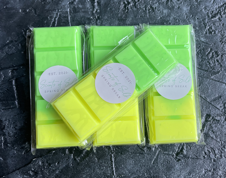 Spring Break Snapbar waxmelts wax melts wax melt waxmelt Miniblok