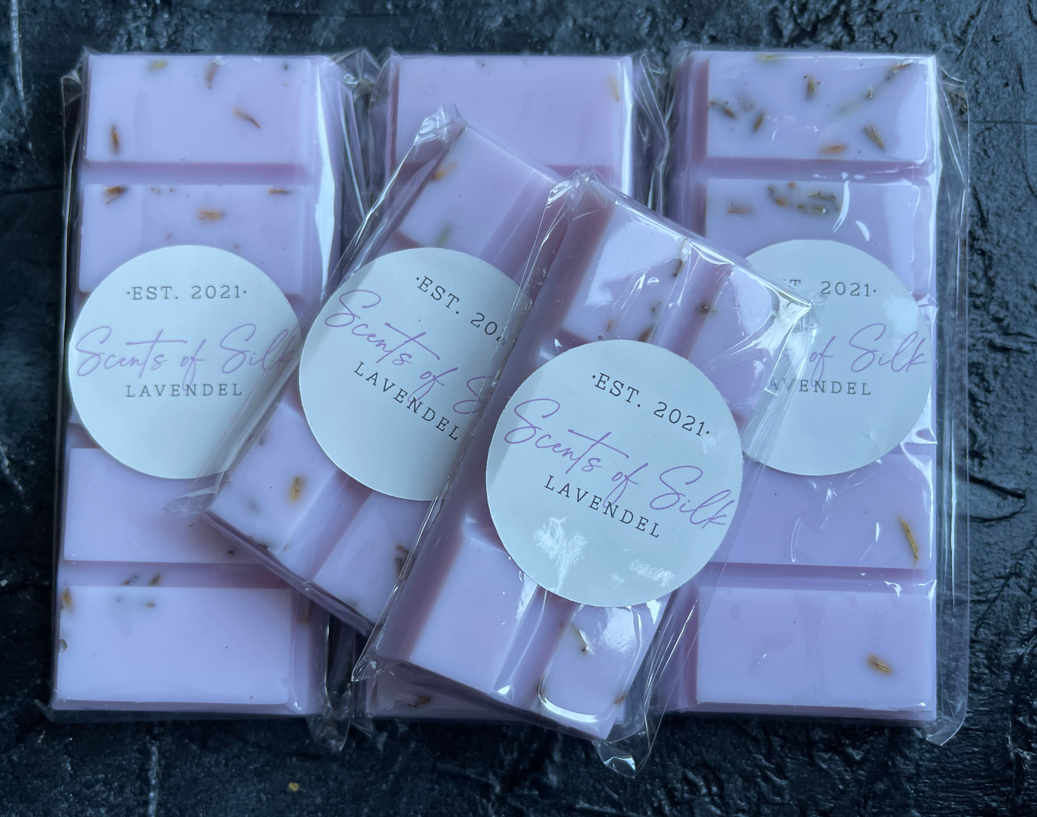 Lavendel Snapbar waxmelts wax melts wax melt waxmelt Miniblok